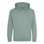 Kinder-Sweatshirt JustHoods - Dusty Green 5/6 Jahre