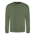 JustHoods Unisex Kapuzenpullover – Erdiges Grün L