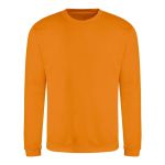 Unisex mikina bez kapuce JustHoods - Pumpkin pie L