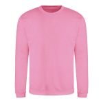 Unisex-Hoodie ohne Kapuze JustHoods - Candyfloss pink XL