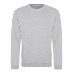 Unisex Kapuzenpullover ohne Kapuze JustHoods - Heather grey XXL