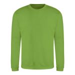 Unisex-Hoodie ohne Kapuze JustHoods - Limettengrün XXL