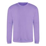 Unisex mikina bez kapuce JustHoods - Digital lavender L