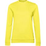 Dámská mikina bez kapuce #Set In - Solar yellow XXL