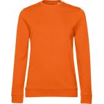 Damen-Sweatshirt ohne Kapuze #Set In - Pure Orange XS