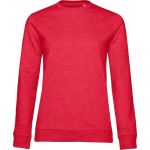 Dámská mikina bez kapuce #Set In - Heather red XXL