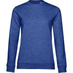 Damen-Hoodie #Set In - Heather Royalblau XS