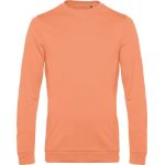 Herren-Sweatshirt ohne Kapuze #Set in - Melonenorange 3XL