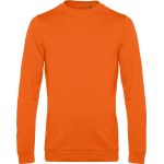 Herren-Sweatshirt ohne Kapuze #Set in - Pure Orange XL