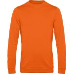 Herren-Sweatshirt ohne Kapuze #Set in - Pure orange S