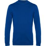Herren-Sweatshirt ohne Kapuze #Set in - Königsblau 4XL