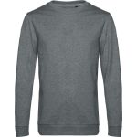 Herren-Sweatshirt ohne Kapuze #Set in - Heather Mid Grey L