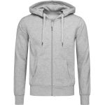 Herren Kapuzenpullover Stedman 5610 - Grau meliert M