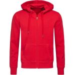 Stedman 5610 Herren Kapuzenpullover – Crimson Red S