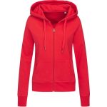 Dámská mikina s kapucí Stedman 5710 - Crimson red XL
