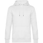 Pánská mikina s kapucí KING Hooded - Bílá S