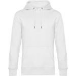 Pánská mikina s kapucí KING Hooded - Bílá XL
