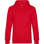 Pánská mikina s kapucí KING Hooded - Červená 3XL