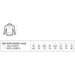 Pánská mikina s kapucí KING Hooded - Dark cherry XL