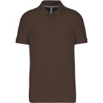 Herren Poloshirt Kariban K241 - Schokolade S