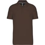 Herren-Poloshirt Kariban K241 – Schokolade 3XL