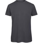 Herren-T-Shirt B+C Inspire T aus Bio-Baumwolle – Dunkelgrau 3XL