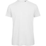 Herren T-Shirt B+C Inspire T aus Bio-Baumwolle - Weiß S