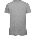 Herren T-Shirt B+C Inspire T aus Bio-Baumwolle – Sportgrau S