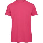 Herren-T-Shirt B+C Inspire T aus Bio-Baumwolle – Fuchsia S