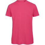 Herren-T-Shirt B+C Inspire T aus Bio-Baumwolle – Fuchsia 3XL