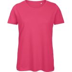Dámské tričko B+C Inspire T z bio bavlny - Fuchsia L