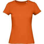 Damen T-Shirt B+C Inspire T aus Bio-Baumwolle - Urban Orange L