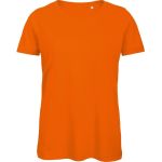 Damen T-Shirt B+C Inspire T aus Bio-Baumwolle - Orange M