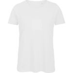 Damen T-Shirt B+C Inspire T aus Bio-Baumwolle - Weiß S