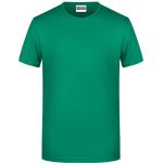 Herren-T-Shirt aus Bio-Baumwolle James+Nicholson 8008 – Irischgrün M