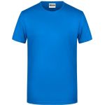 James+Nicholson 8008 Herren-T-Shirt aus Bio-Baumwolle – Cobalt L