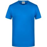 James+Nicholson 8008 Herren-T-Shirt aus Bio-Baumwolle – Kobalt 3XL