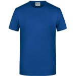 Herren-T-Shirt aus Bio-Baumwolle James+Nicholson 8008 – Dark Royal S