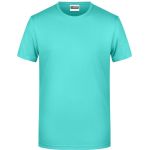 James+Nicholson 8008 Herren-T-Shirt aus Bio-Baumwolle – Mint 3XL