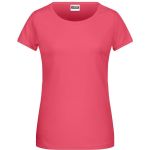 James+Nicholson 8007 Bio-Baumwoll-Damen-T-Shirt – Himbeere M