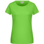 Dámské tričko z bio bavlny James+Nicholson 8007 - Lime green M