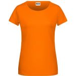 James+Nicholson 8007 Damen-T-Shirt aus Bio-Baumwolle – Orange XXL