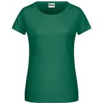 Damen-T-Shirt aus Bio-Baumwolle James+Nicholson 8007 – Irischgrün XS