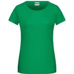 Damen-T-Shirt aus Bio-Baumwolle James+Nicholson 8007 – Farngrün XXL