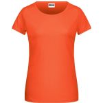 James+Nicholson 8007 Bio-Baumwoll-Damen-T-Shirt – Koralle S