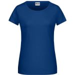 Dámské tričko z bio bavlny James+Nicholson 8007 - Dark royal XL