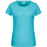 Damen-T-Shirt aus Bio-Baumwolle James+Nicholson 8007 - Pacific M