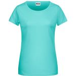 James+Nicholson 8007 Damen-T-Shirt aus Bio-Baumwolle – Mint XL