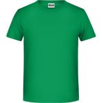 James+Nicholson T-Shirt aus Bio-Baumwolle für Jungen 8008B – Farngrün XS