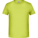 James+Nicholson T-Shirt aus Bio-Baumwolle für Jungen 8008B – Säuregelb XXL